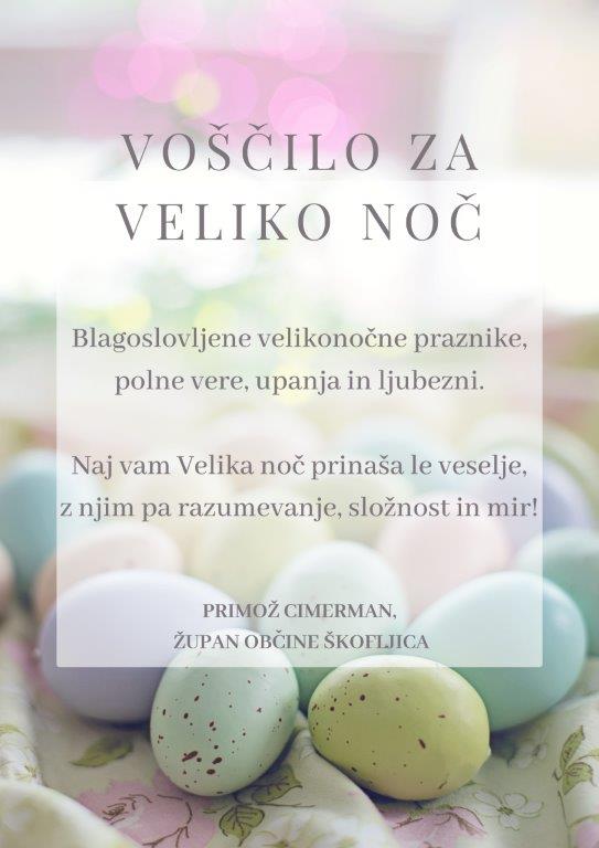 ŽUPANOVO VOŠČILO ZA VELIKO NOČ 1
